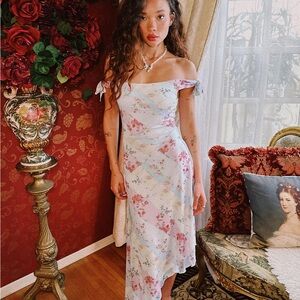 Princess Polly Smitten Floral Midi Dress